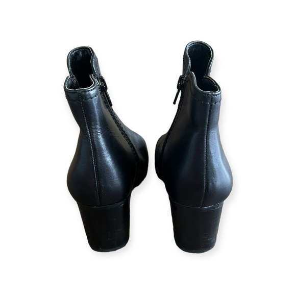 ALDO ankle booties boots heels shoes Size 6 black - Picture 5 of 8